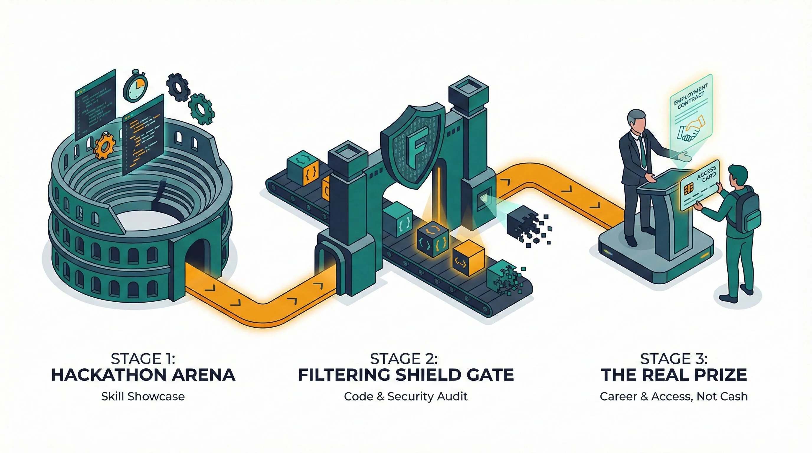 Hackathon to Contract Pipeline